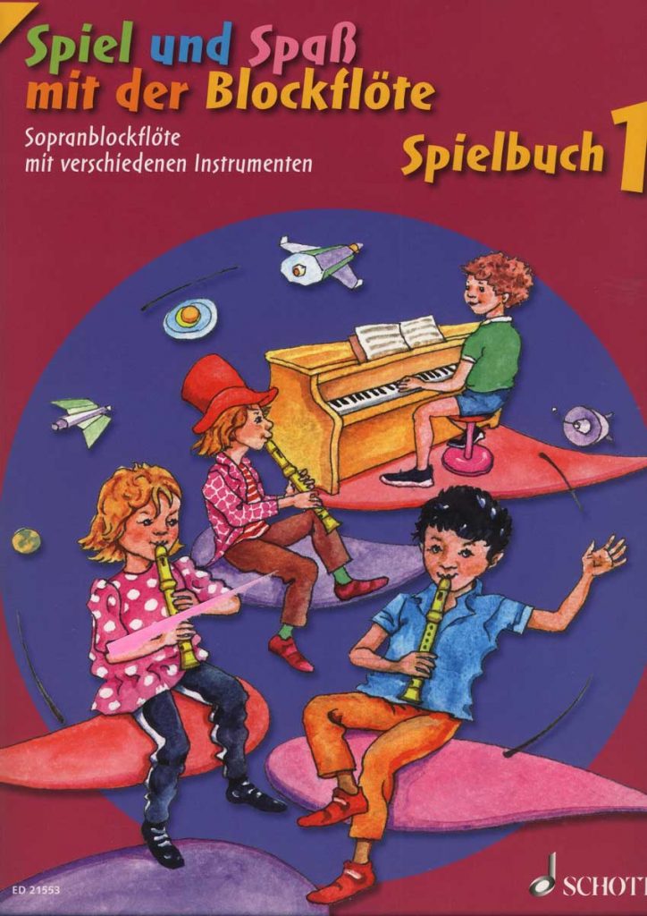 Spiel und Spaß mit der Blockflöte - Spielbuch 1 - Cover