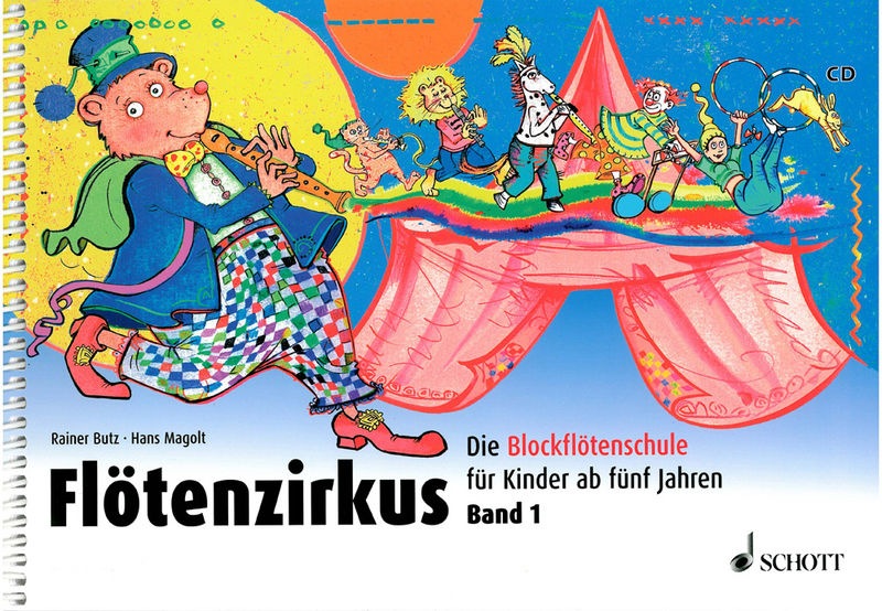 Fötenzirkus Blockflötenschule - Cover