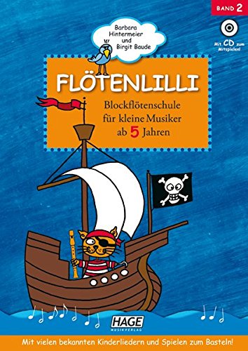 Flötenlilli Blockflötenschule Band 2 Cover