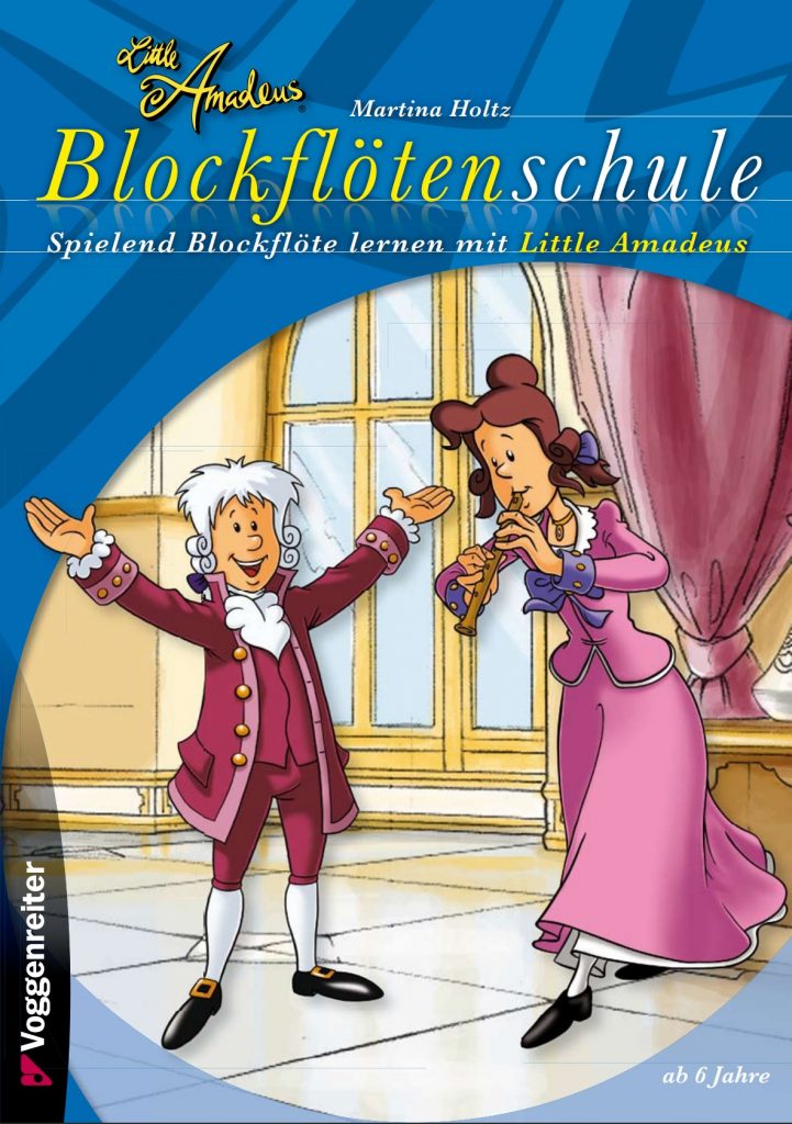 Little Amadeus Blockflötenschule Titelbild