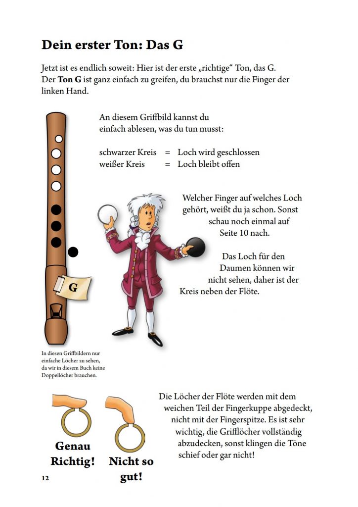 Little Amadeus Blockflötenschule - Der Ton G